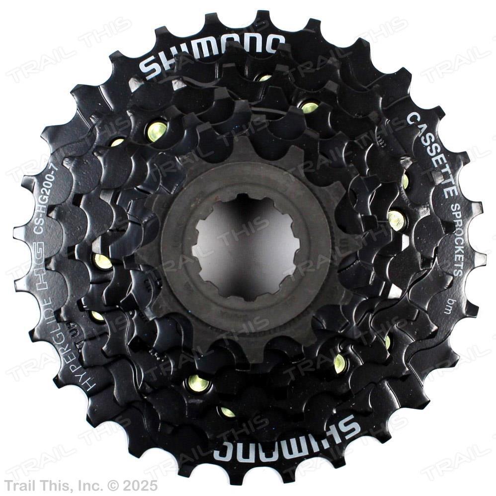 Shimano Tourney CS-HG200 Bicycle Cassette 12-28t 7-Speed MTB 12-28 Black