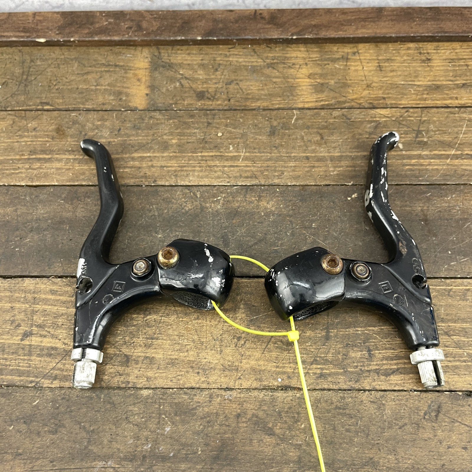 Vintage Bike Brake Levers Set Aluminum MTB Parts 225g Bridgestone MB5