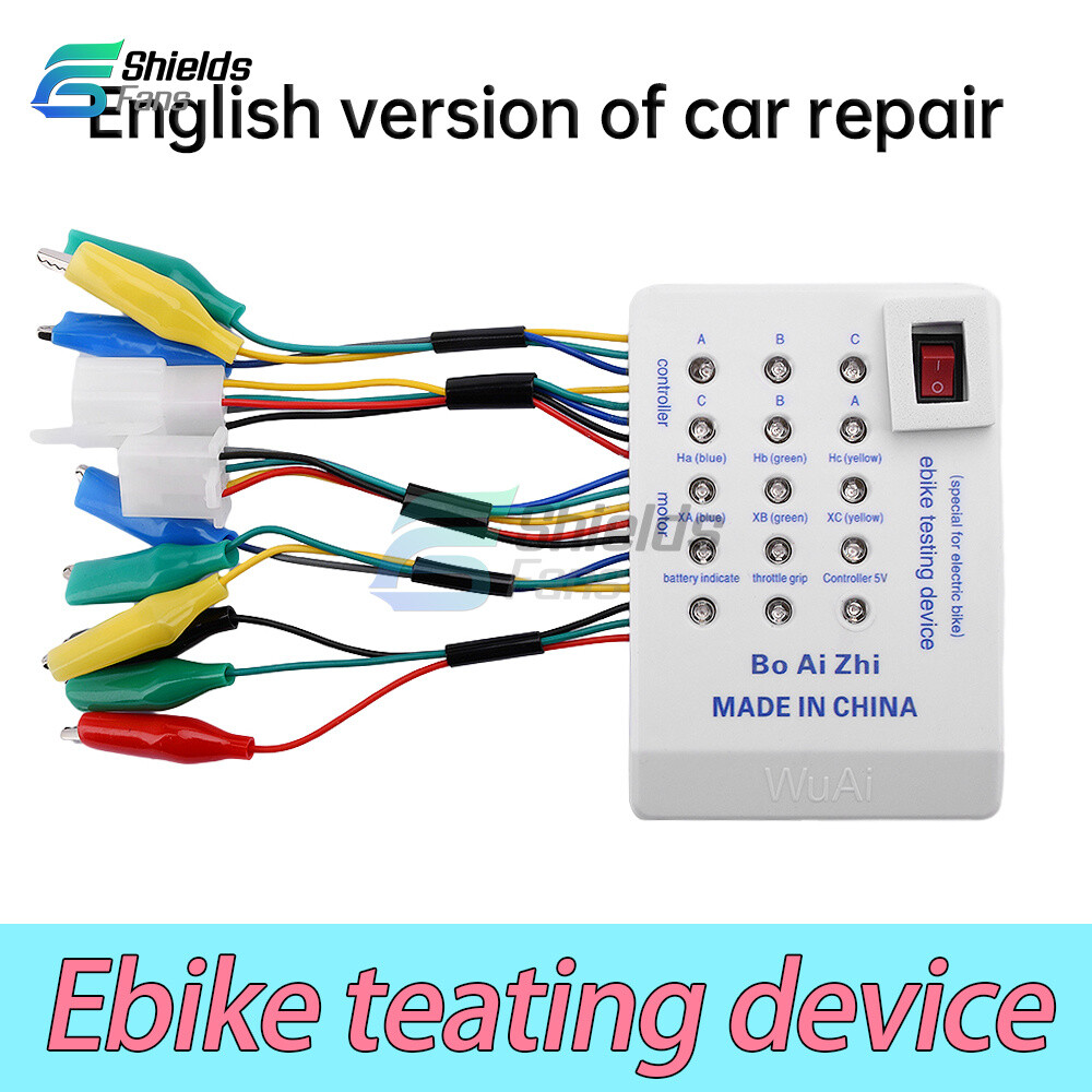 Brushless Motor Tester Ebike Testing Device Electric Hall Tester Detector 24-72V