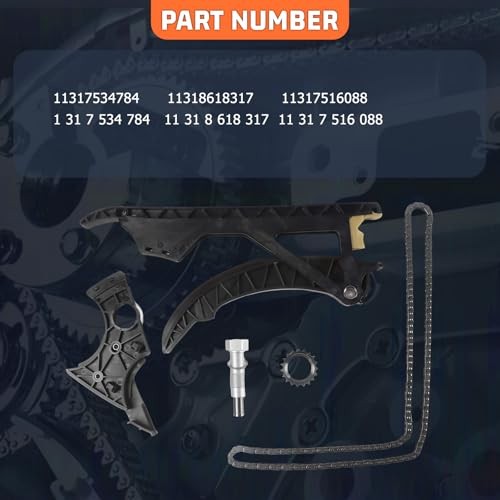 N54B30A Engine Timing Chain Kit Applied for BMW 135i 335i 535i 740i 740li x6