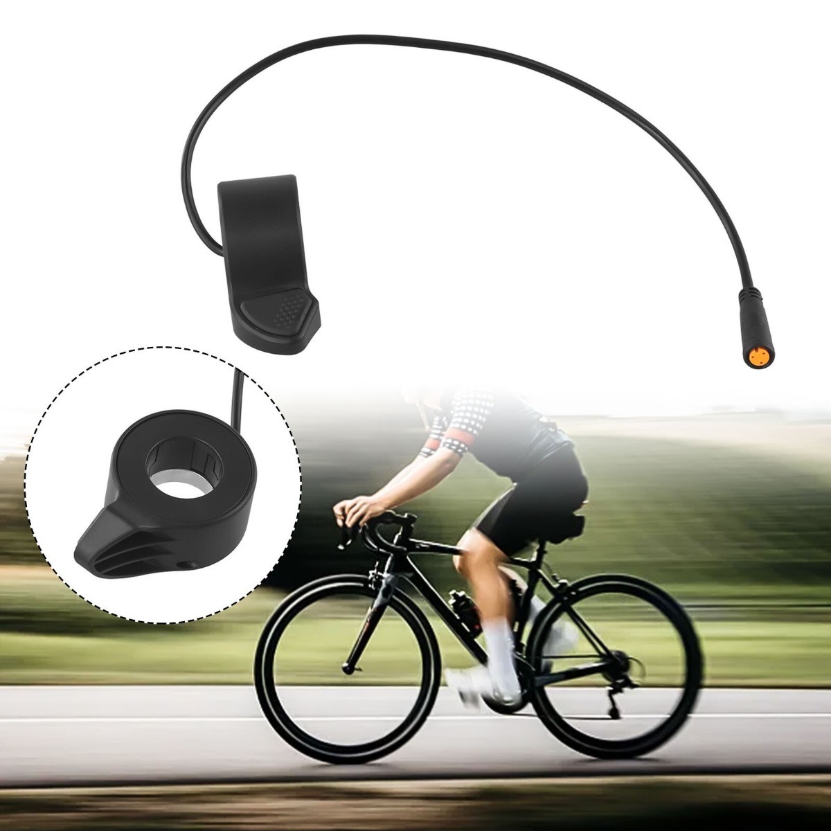Convenient Thumb Throttle For Bafang BBS01 02 HD Drive Ebike