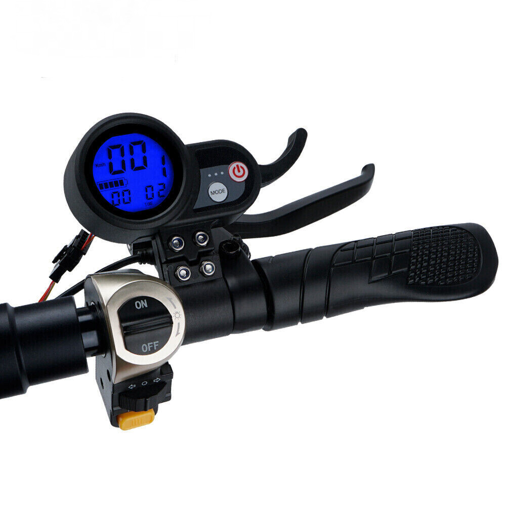 36V 48V 52V 60V Electric E-Bike Scooter LCD Display Dashboard Screen Accelerator