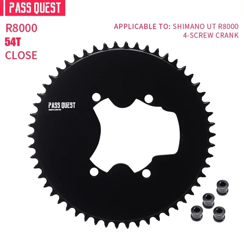 Narrow Wide Chainring for 110BCD 4 – Bolt AERO Compatible with 9/10/11/12 Speed