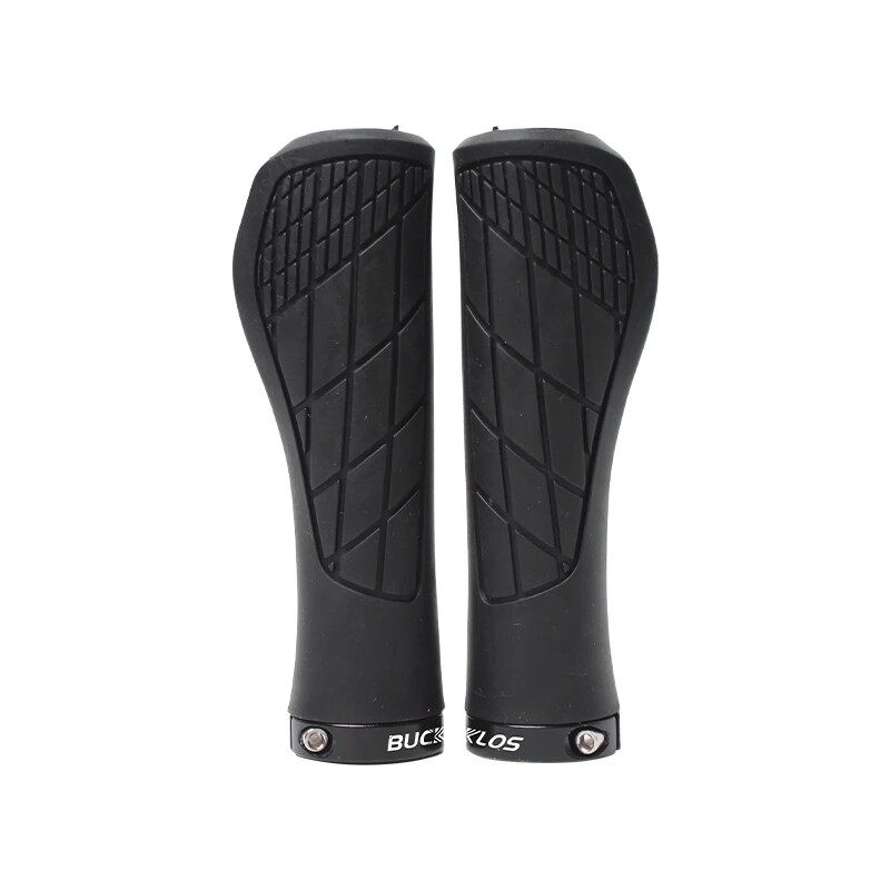 BUCKLOS Handlebar Grips Shock Absorption Ergonomic Lock-on Rubber Grip Anti-Slip