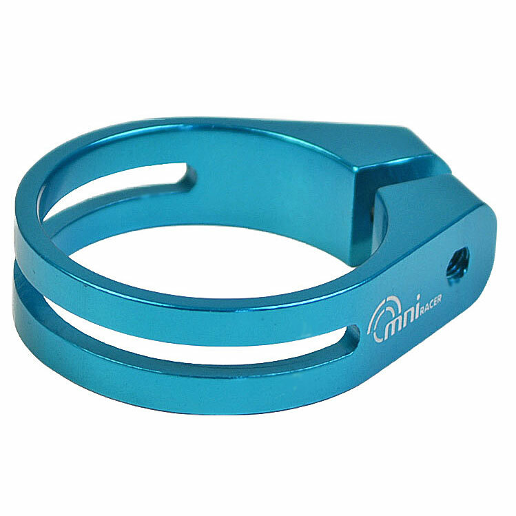 OMNI Racer WORLDS LIGHTEST Alloy Seatpost Clamp: JUST 10 grams!!! 28.6-29mm