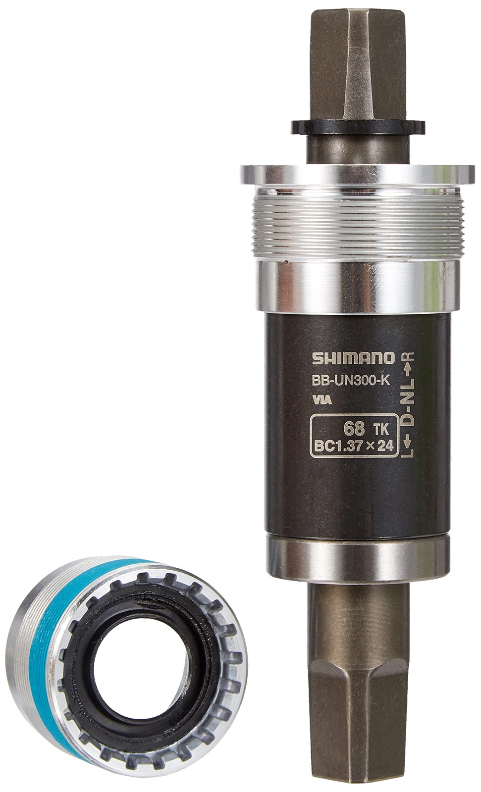 Shimano BB-UN300 Bottom Bracket – English 73 x 123mm Square Taper JIS Silver