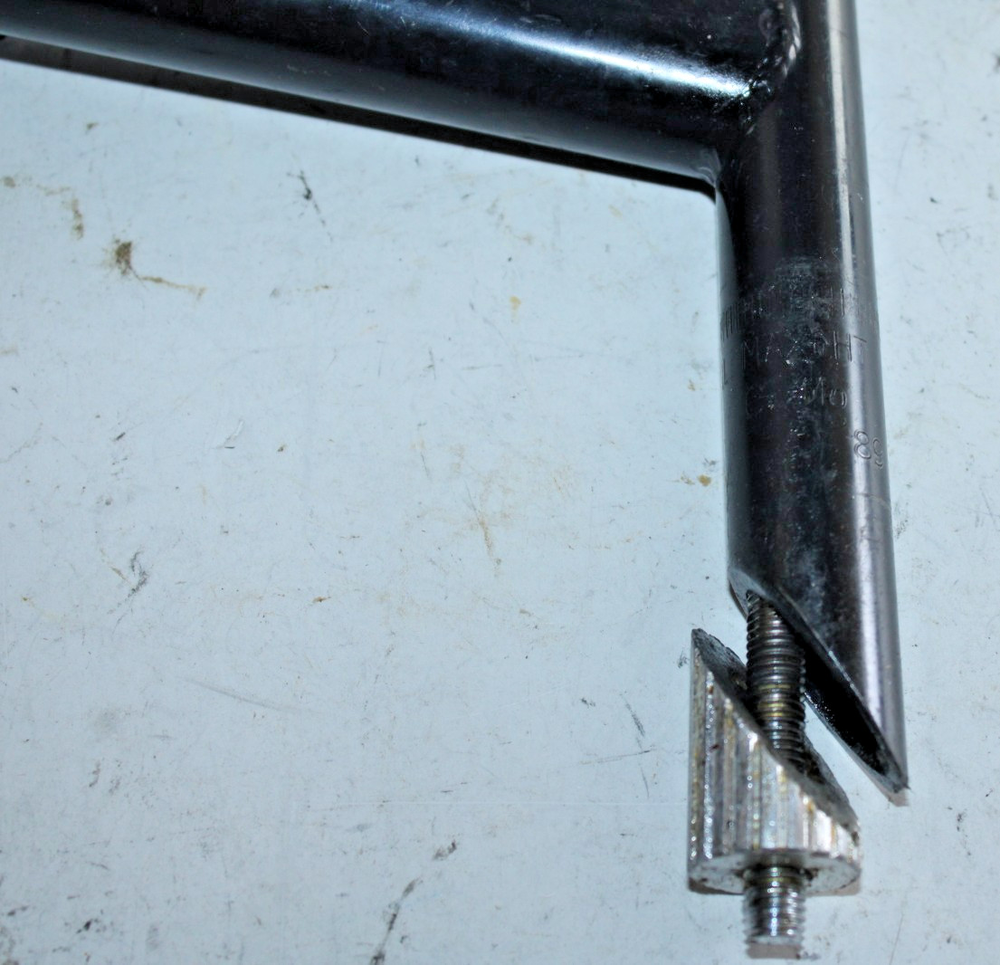 Vintage Black 22.2/25.4mm MTB Quill Stem 135mm 15º Rise Road Steel USA Shipper