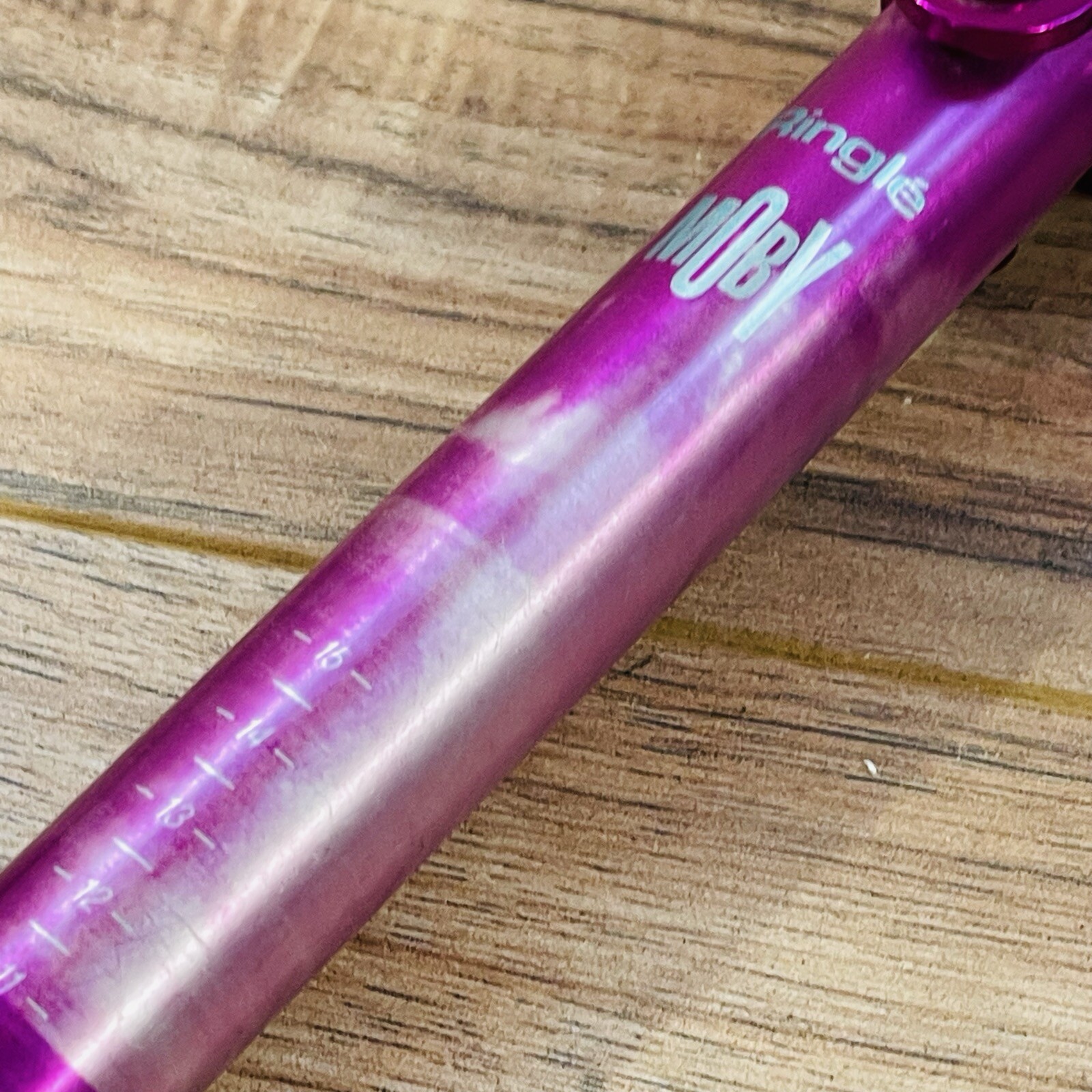 Vintage Ringle Moby Seatpost 27.2 280 Purple 3DV Faded