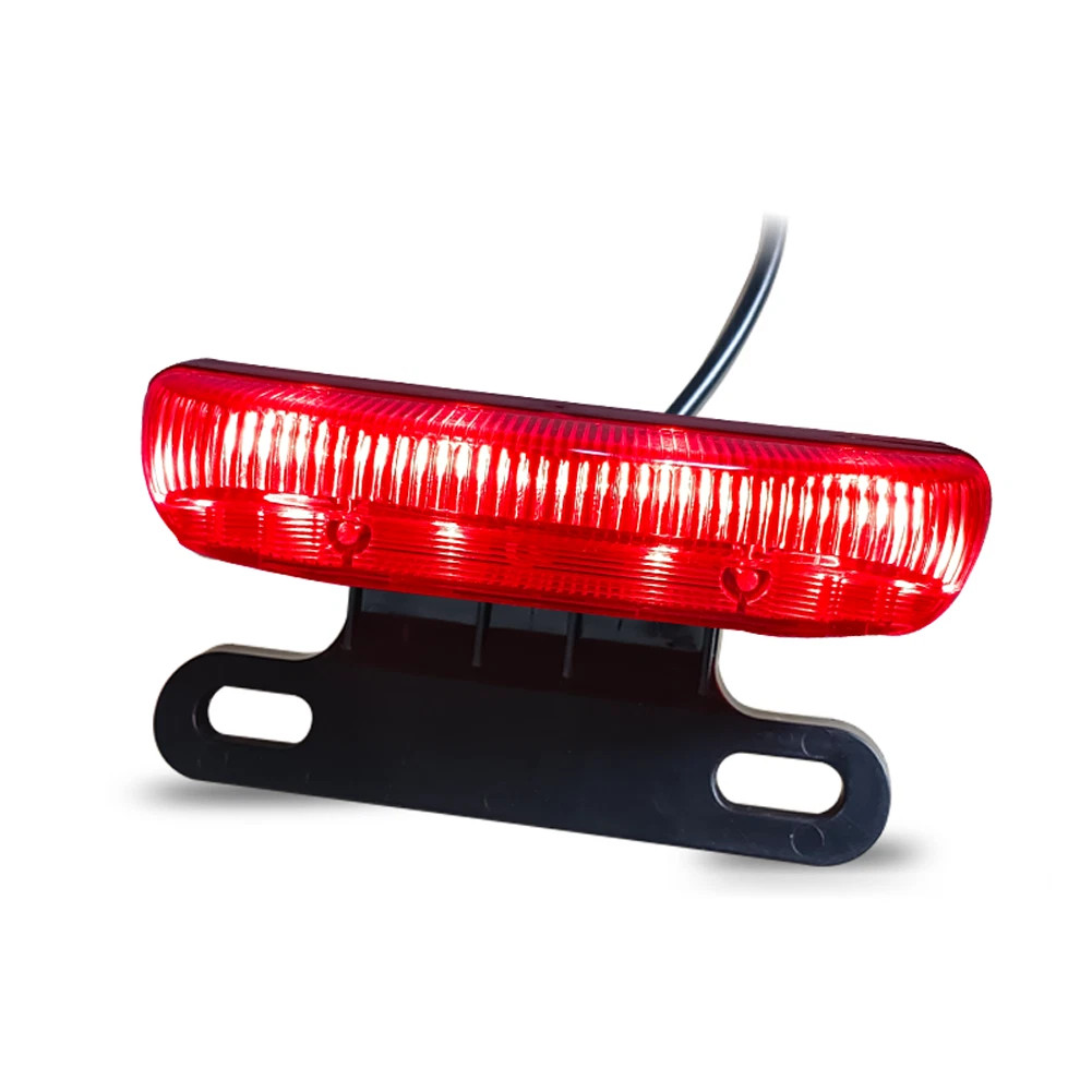 36-48V Ebike Rear Brake Light Tail Light Safe Warn Lamp For Electric Bicycle New