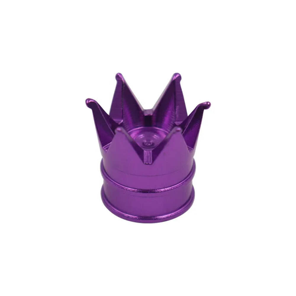 4Pcs Car Motorcycle Crown Tire Valve Caps Car Wheel Air Valve Dustproof Caps Whe
