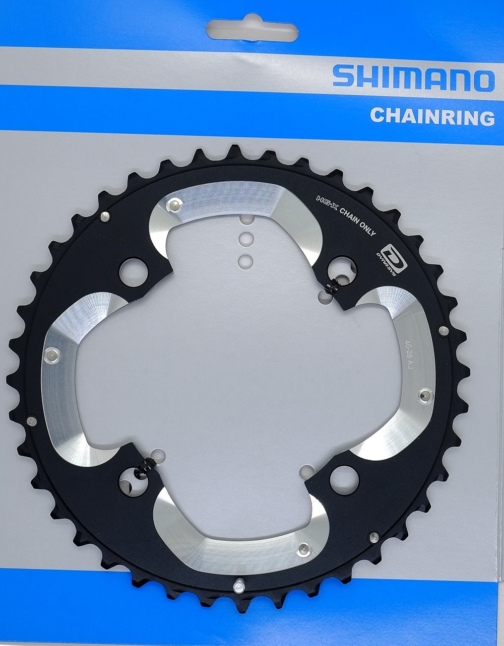 Shimano Deore XT FC-M785 MTB Chainring 40T fits 40-28T Crank Bcd 104mm, 2×10 Spd