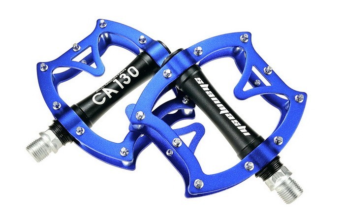 Aluminum Road MTB Mountain Bike XC Bicycle Pedal Flat Platform Pedals