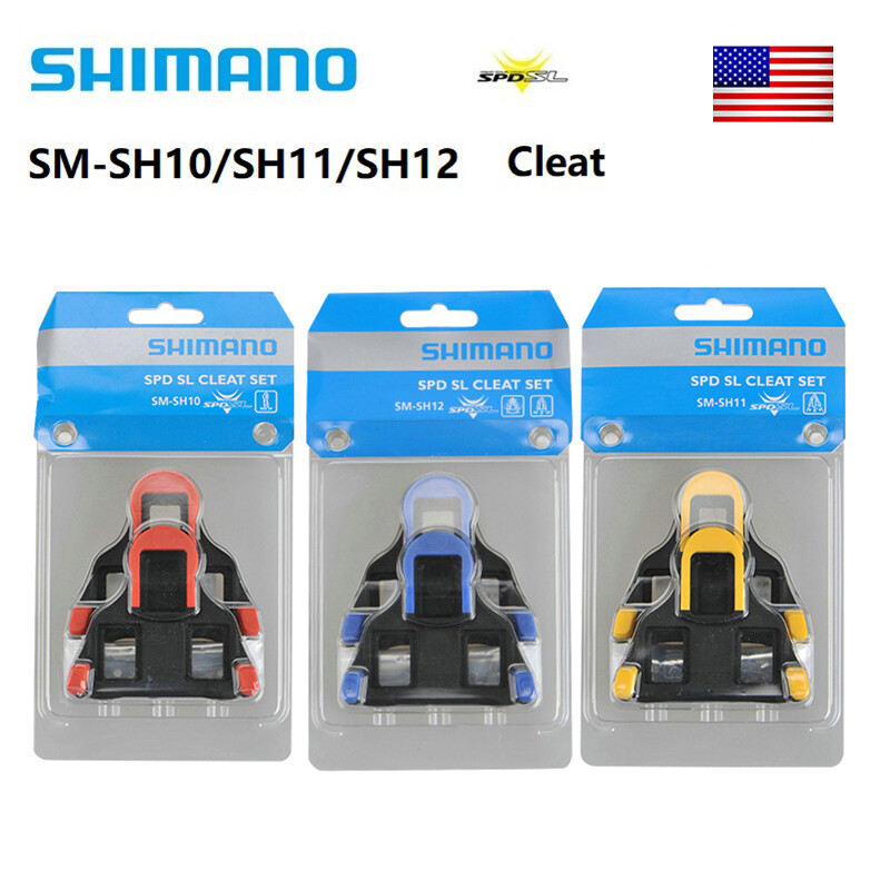Shimano SM-SH10 SH11 SH12 SH51 Cleat Set Float SPD-SL 0/2/6° Bike Pedal Cleats