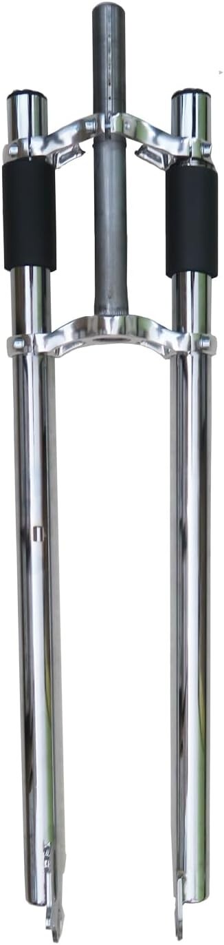 CDH 1» Threaded Triple Tree Non Suspension Bicycle Fork 26″ -Gas Motorized Bike