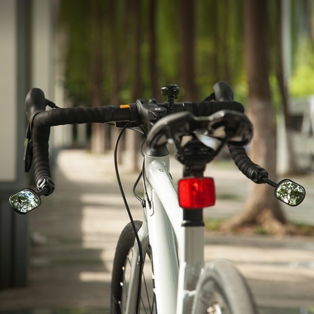 Clear for acrylic Rearview Mirrors for 2 Pcs for Bike Handlebar End Mount 360