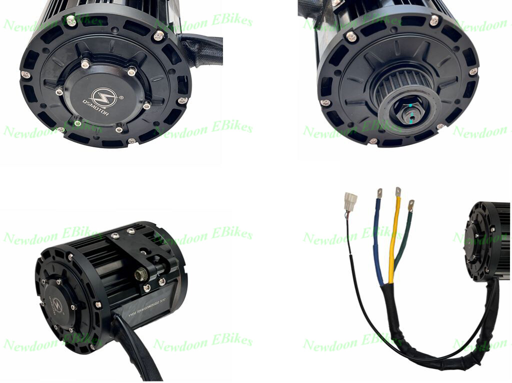 US Stock QS138 4000W 90H 120KPH Mid Drive Motor+ND72530 controller For Dirt bike