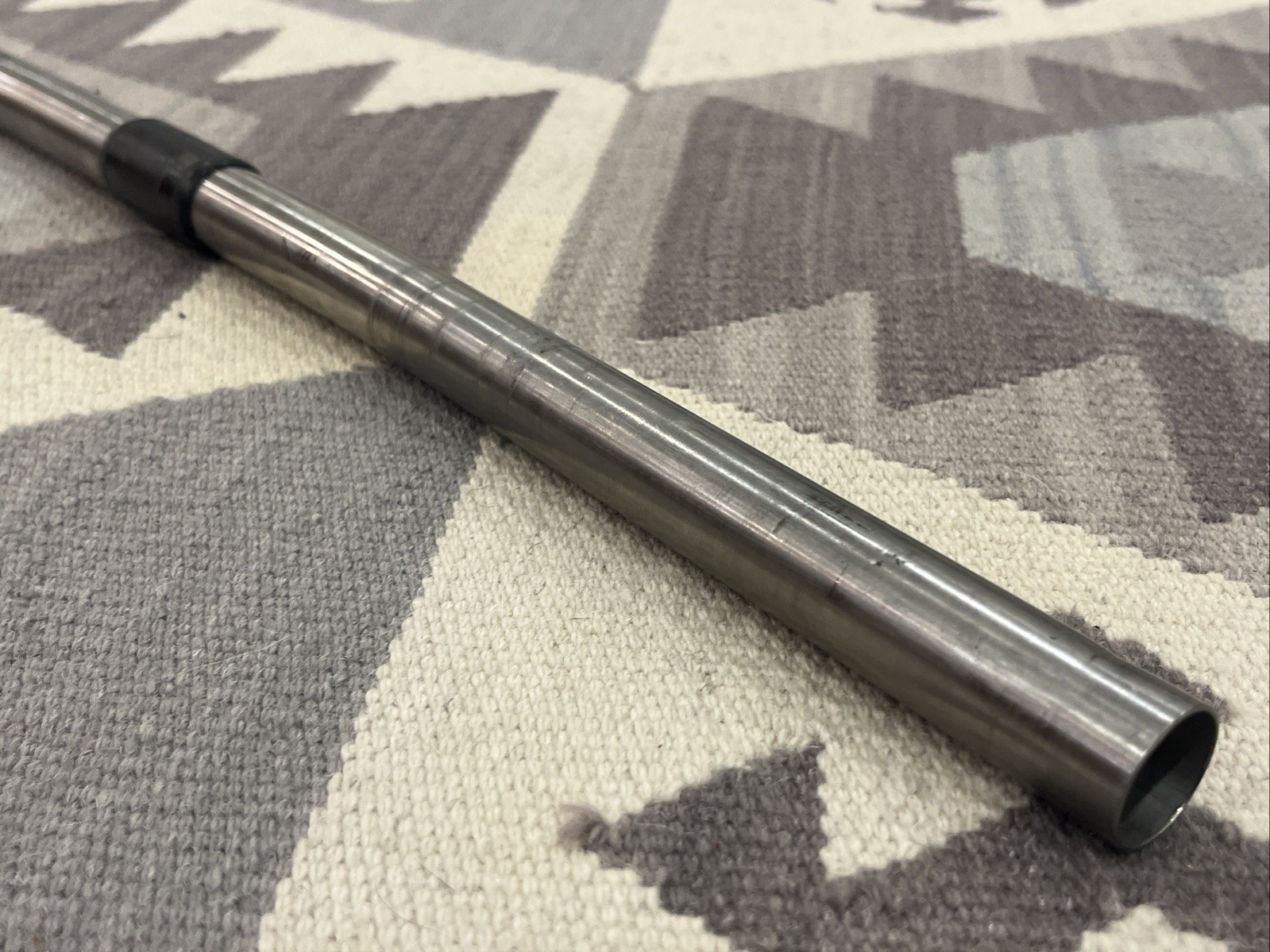 Dean Titanium Flat Handlebars 22.2 with 25.4mm shim, 23″ Wide and ~3° Sweep