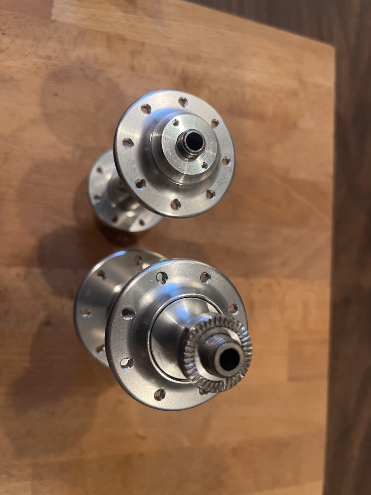 NOS vintage TNT Performance Products titanium road hubs – 16h – 100/130mm
