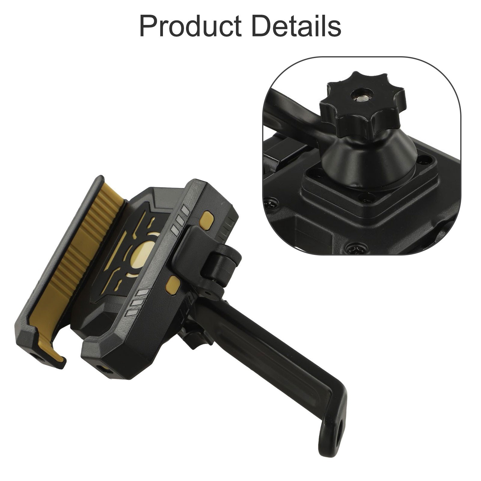 Motorcycle Mirror Mount Phone Holder Compatible with 47 to 72 Inch Devices