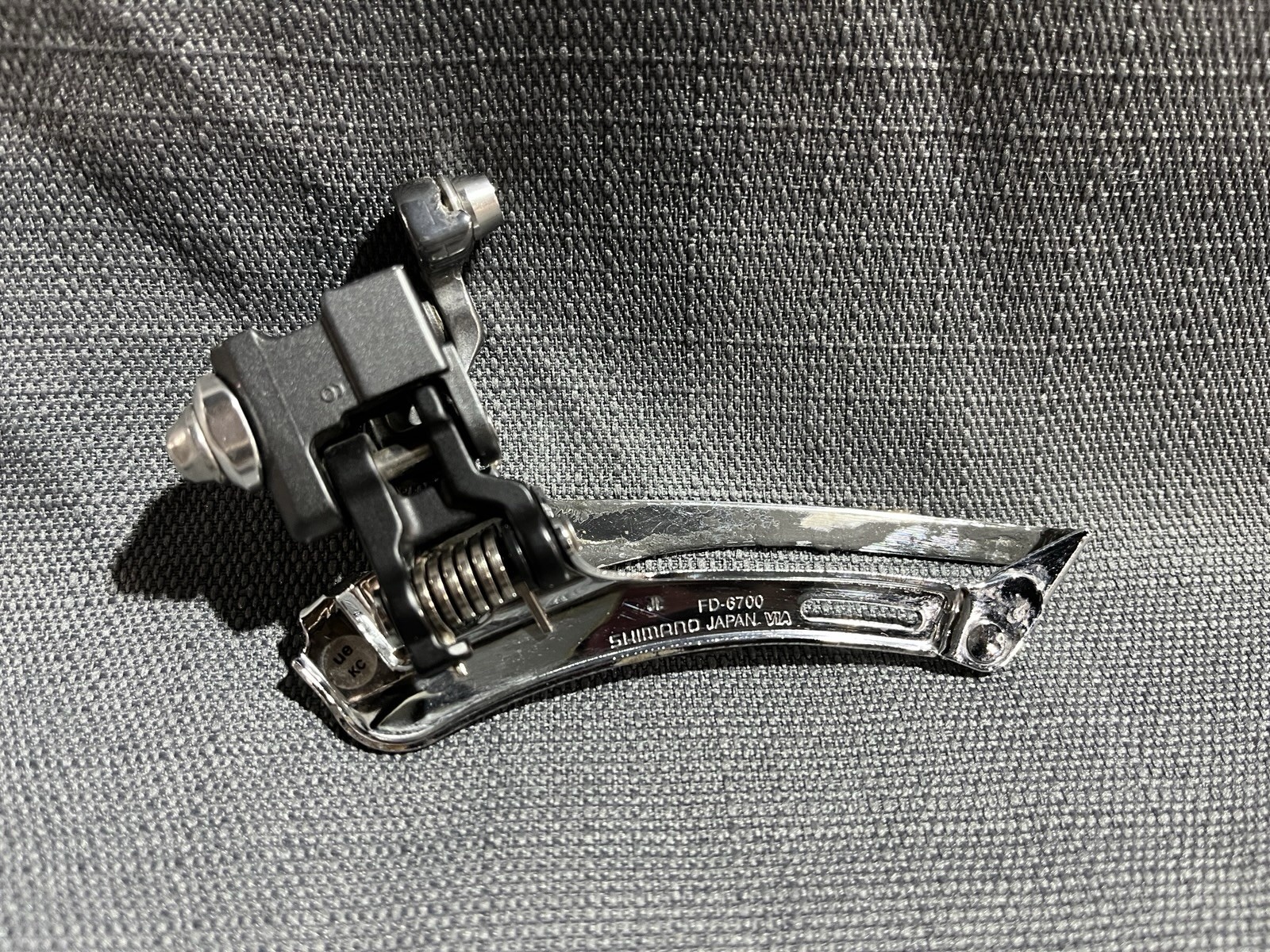 Shimano Ultegra FD-6700 Front Derailleur 2×10 Braze-on Bottom Pull Road Bike