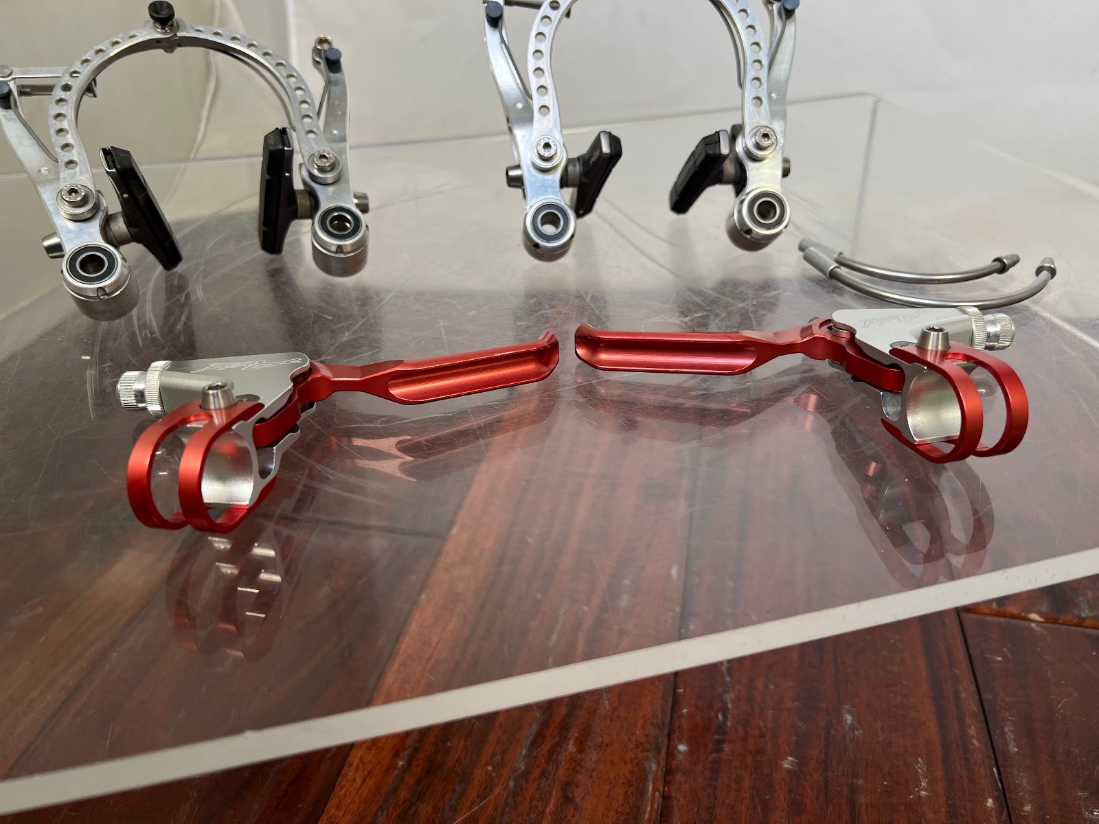 Avid Arch Supreme Complete V Brake Set w/ Ultimate Levers, CNC Vintage Retro MTB