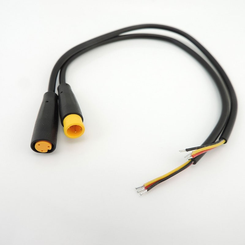 Waterproof M8 8mm 2 3 4 5 6 Pin Bicycle Plug female male Scooter Brake Cable