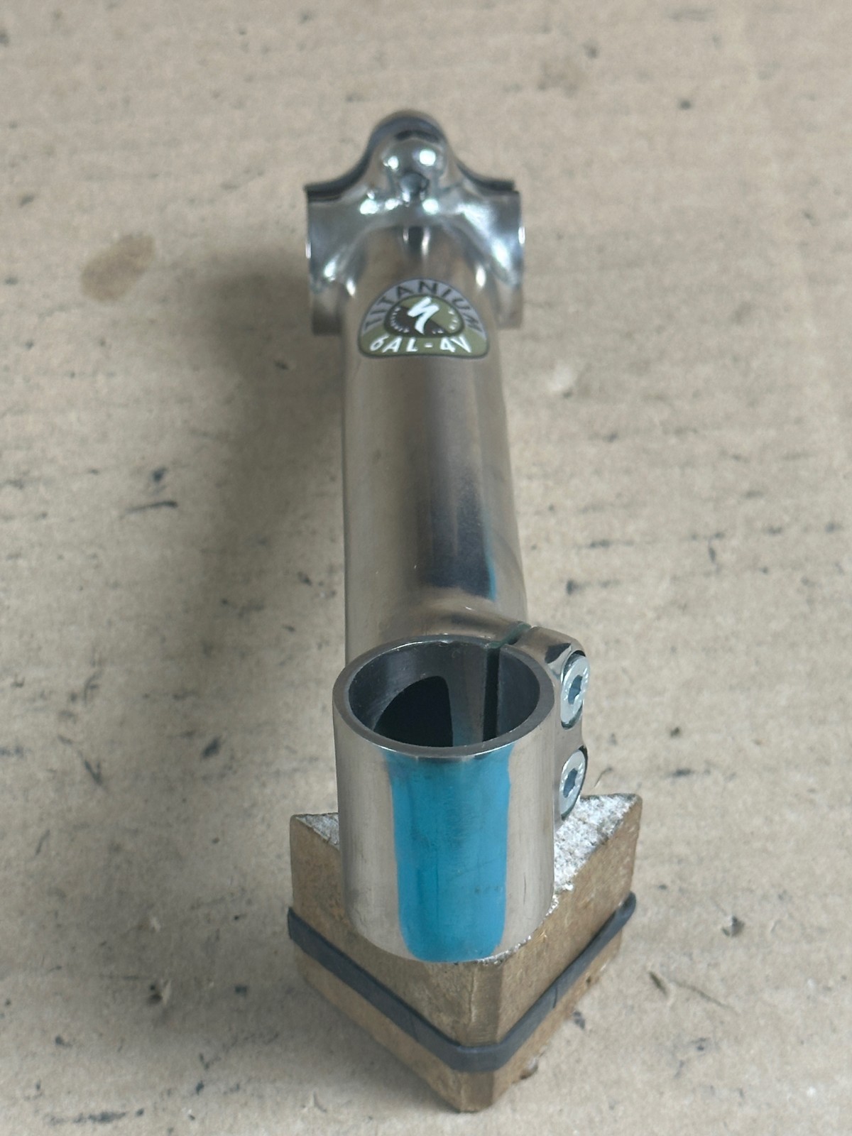 Specialized 6AL-4V Titanium 1-1/8″ Threadless Stem 150 mm Reach 25.4mm Clamp VGC