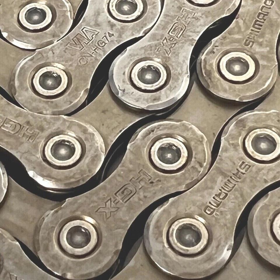 Shimano CN‑HG74 10‑Speed Chain 118 Links Silver Road MTB New