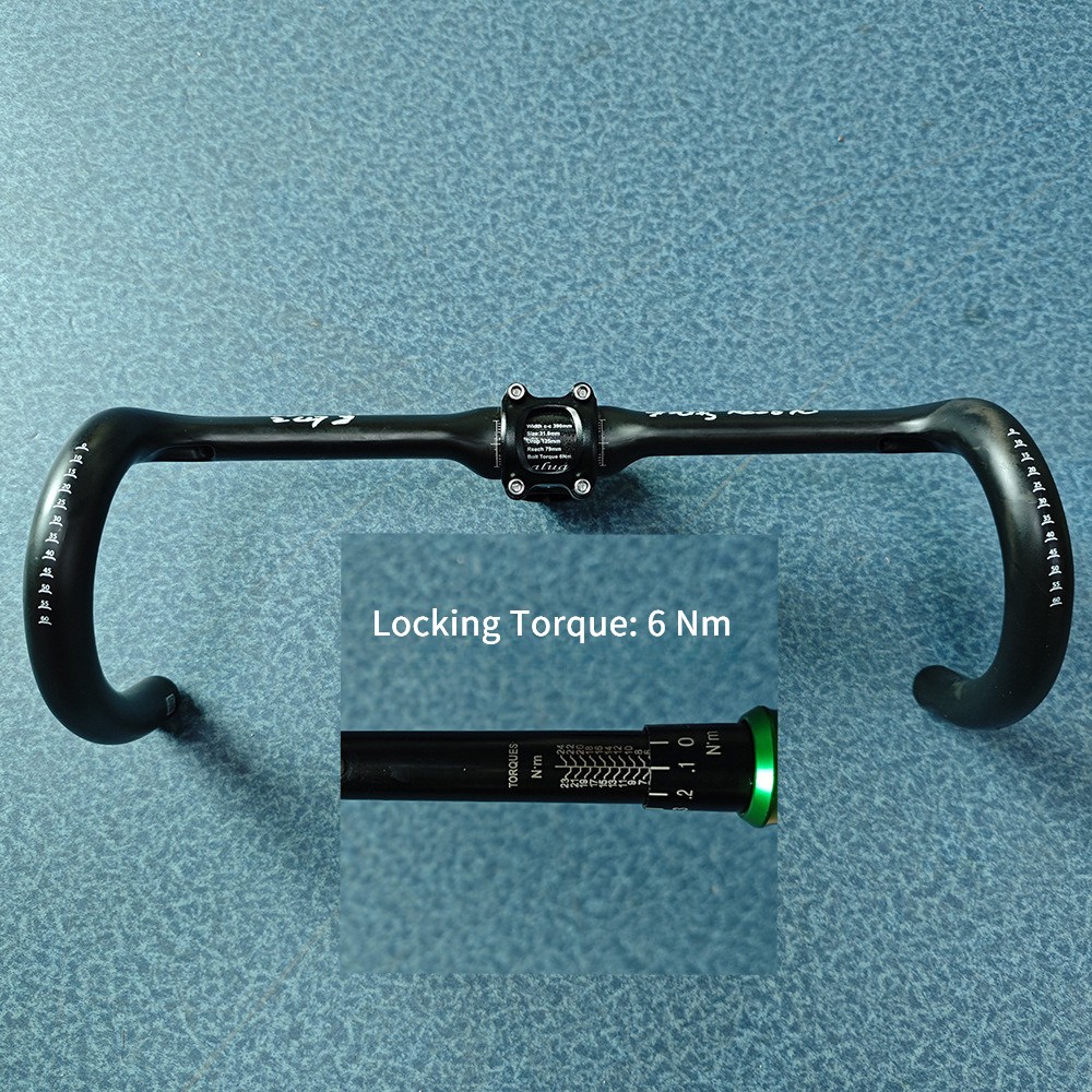 Ultralight Full Carbon Road Bike Handlebar Racing Gravel Bicycle Drop Bar 31.8mm