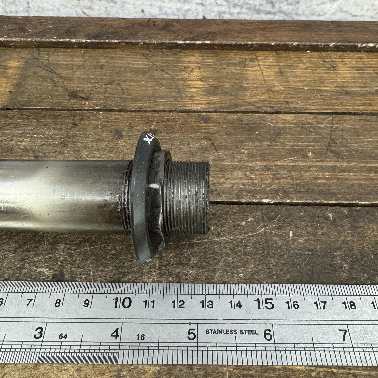 Vintage Tange CRMO 700c Fork 1 In Threaded QR SHORT Road Touring Japan Steel
