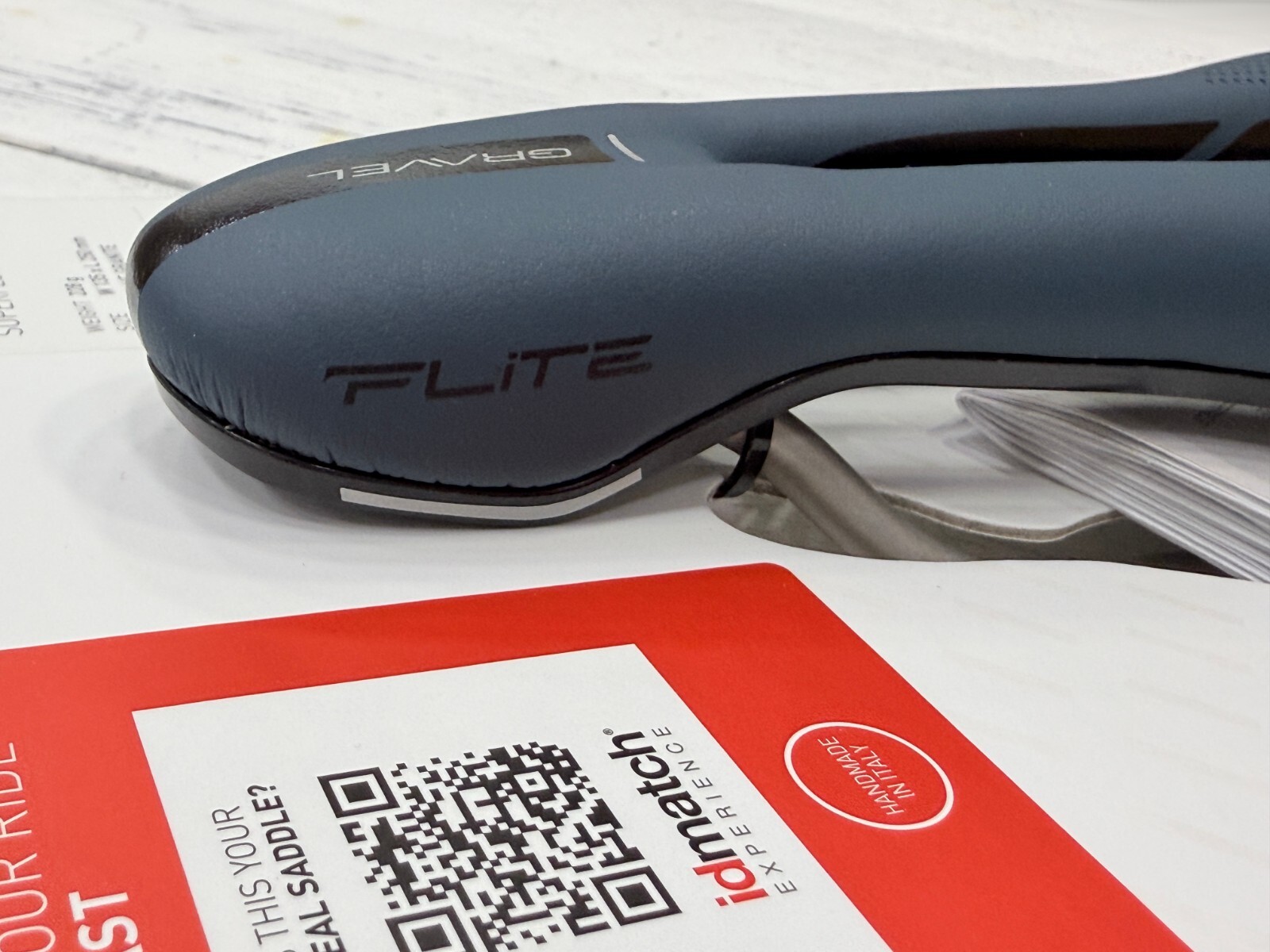 Selle Italia Flite Boost Gravel S3 TI316 Superflow Saddle (Blue Granite)