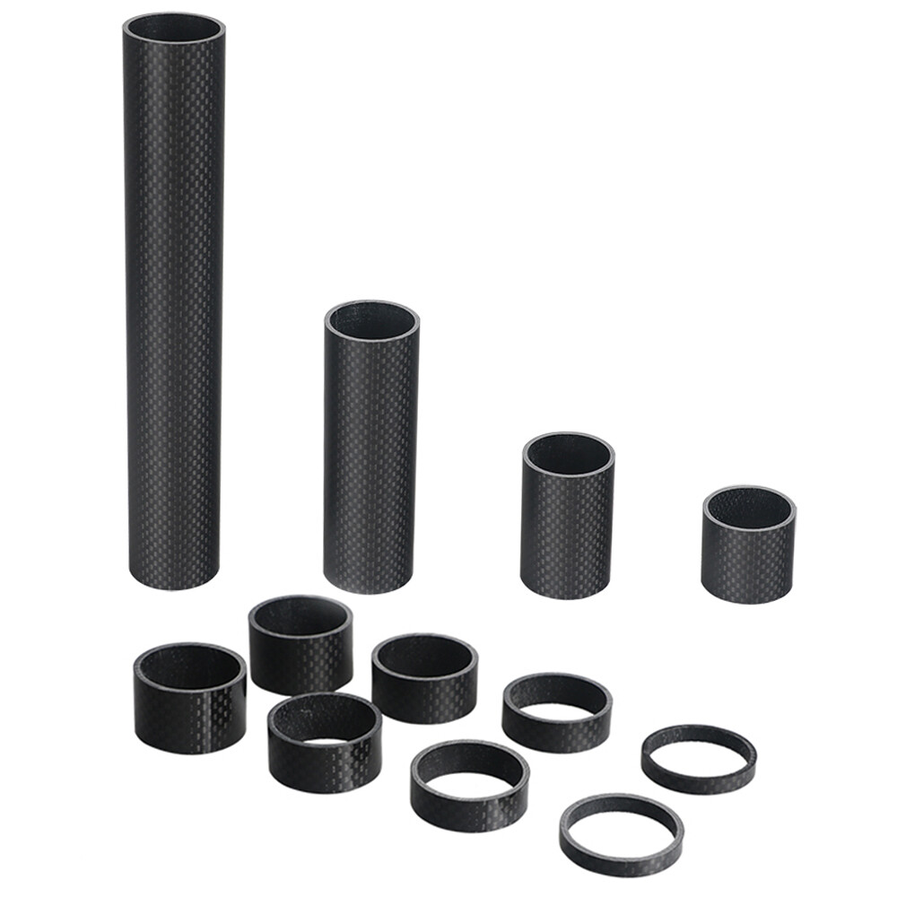 TOSEEK 3K Full Carbon Headset Spacers 1-1/8″ Bike Spacer Steerer Washers 5~200mm