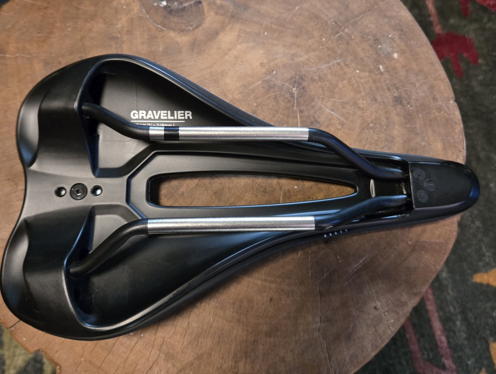 WTB Gravelier Saddle (Black) (Titanium Rails)