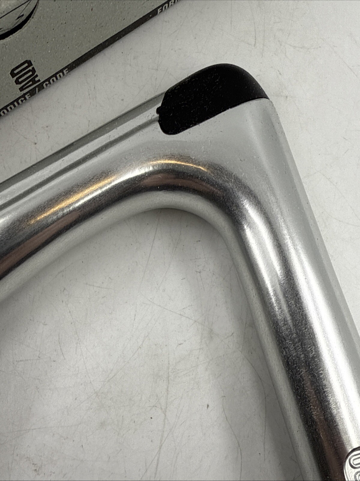 NOS 3T QUID Silver 120mm Length 25.8-26.0mm Clamp Alloy Quill Stem