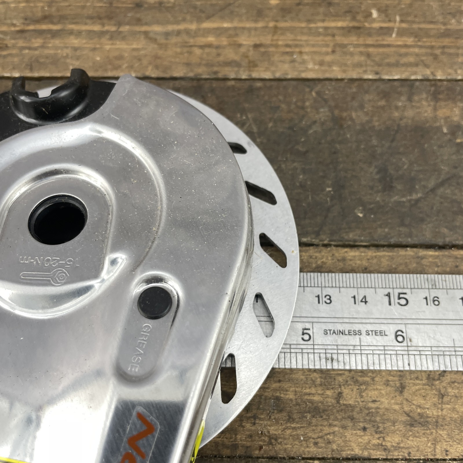 Shimano Nexus Inter-M BR-C3000 Brake Bike Hub Front Silver 120mm 645g