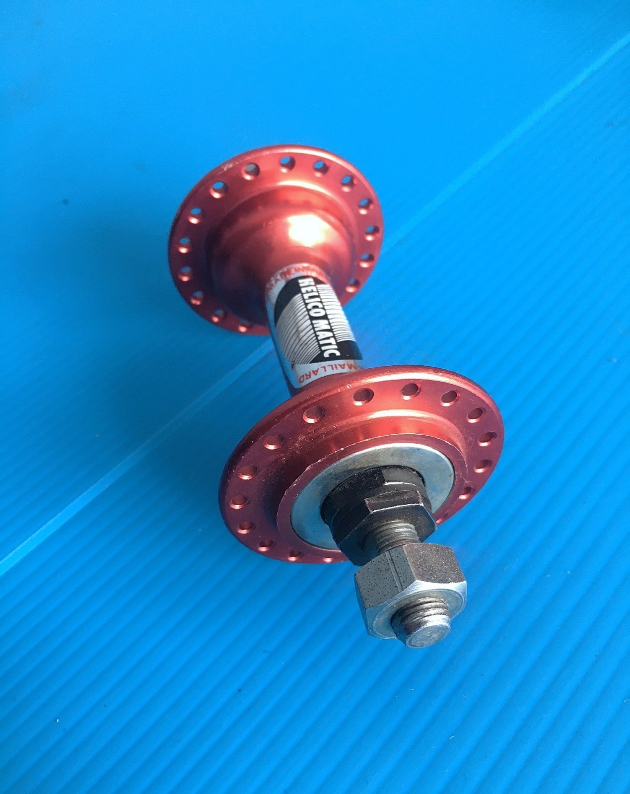Maillard Front BMX Hub Red 36 Hole NOS New 1981 Vintage France