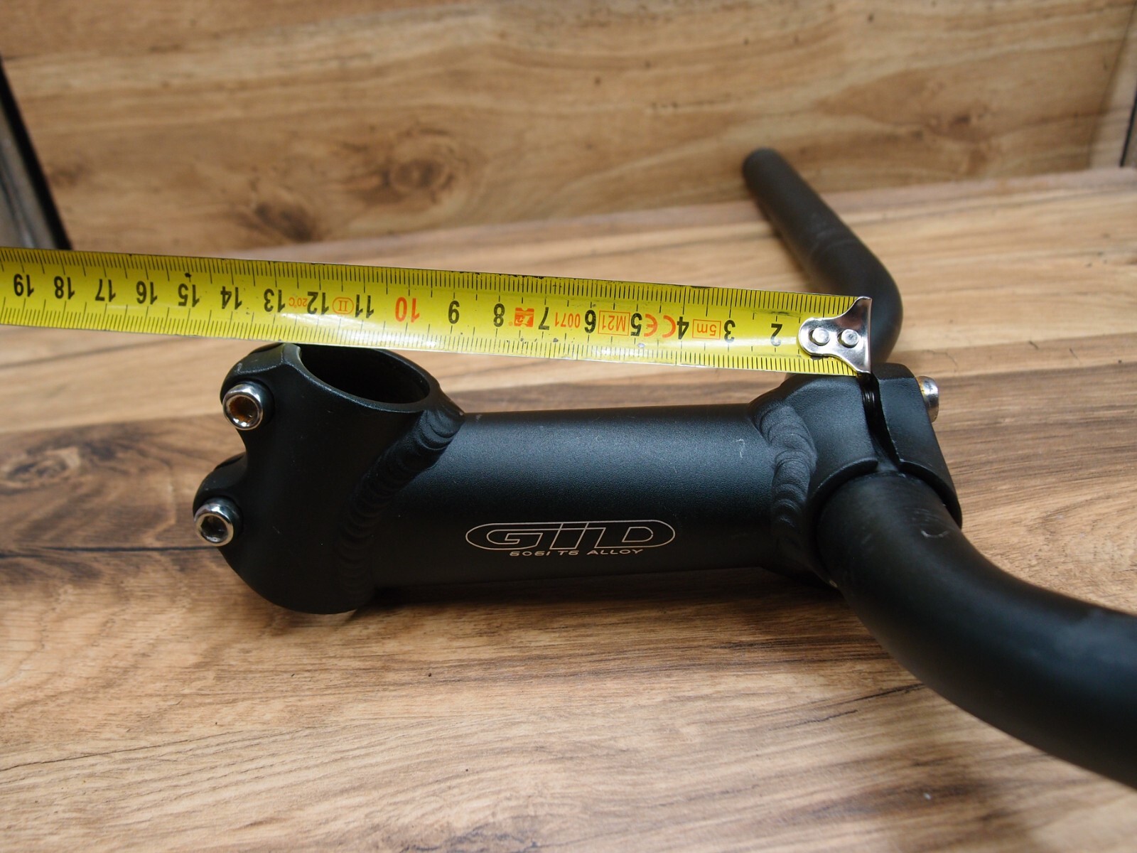 riser handlebar GID by nL 6061 Aluminium + ahead stem GID 1 1/8 in