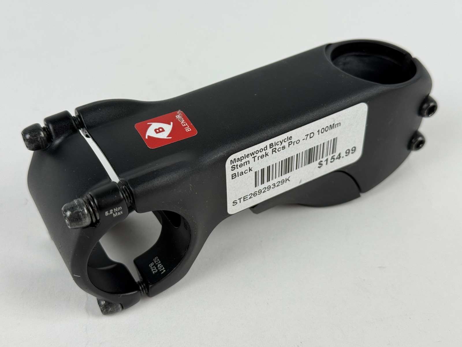 Trek RCS Pro Blendr Stem 31.8 Dia 100mm Length -7 Deg Angle