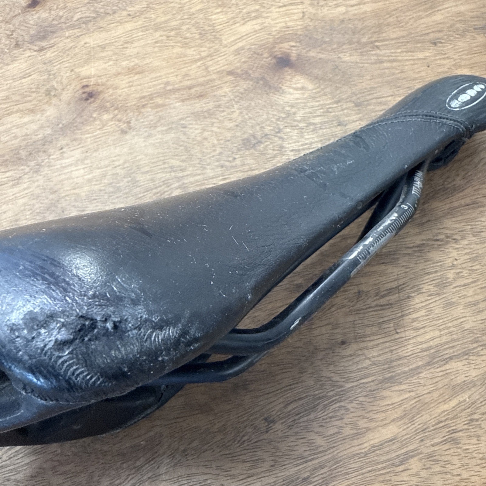 Selle Italia Cannondale CODA Bike Saddle Titanium Rails made in Italy 1999