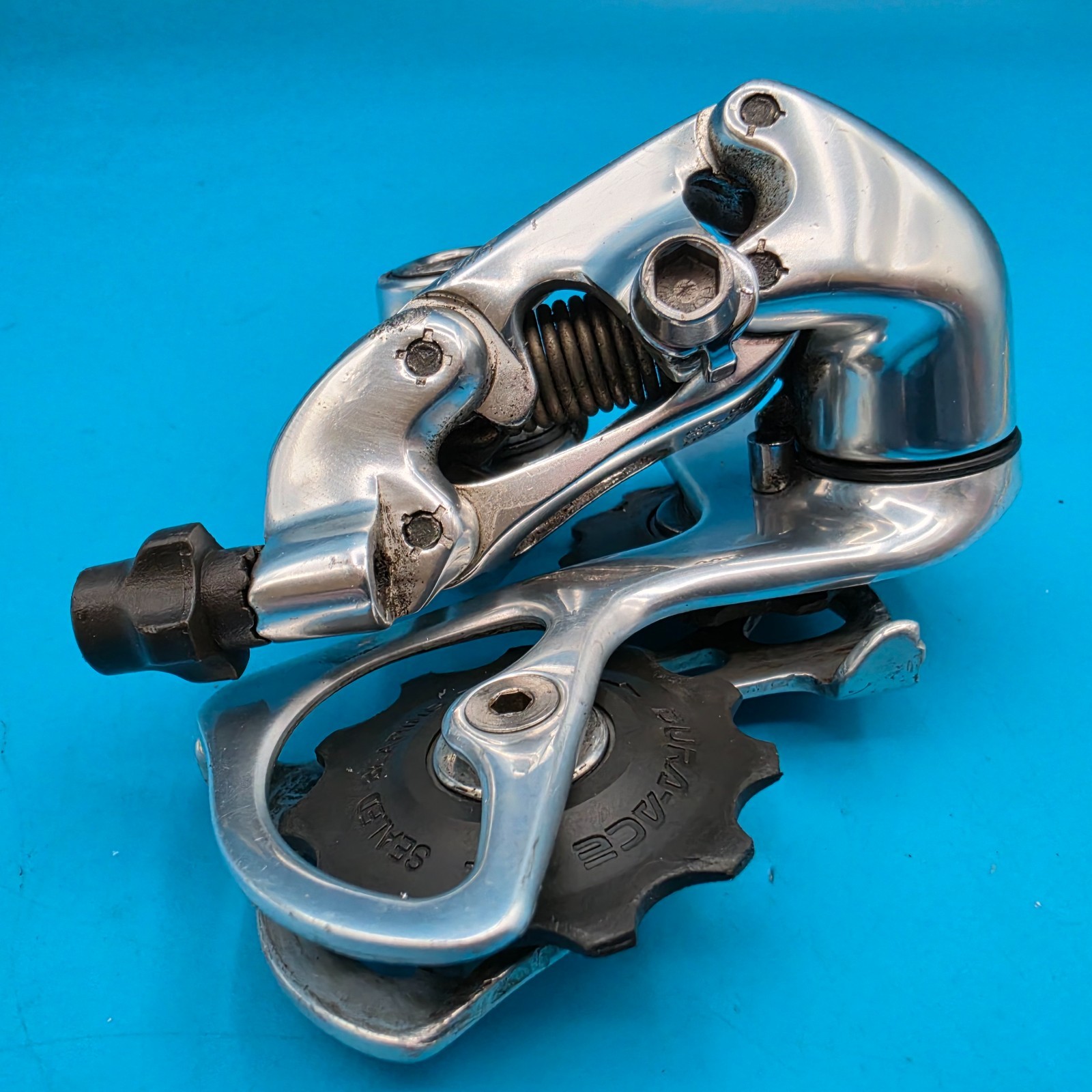 Shimano Dura Ace RD-7700 9 Speed Short Cage Rear Derailleur Double 2x9sp g6
