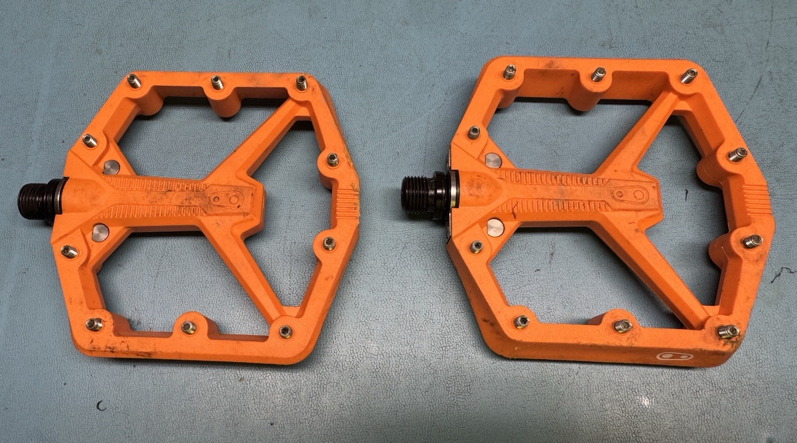Crankbrothers stamp 1 gen 2 Large Mtb pedals Orange