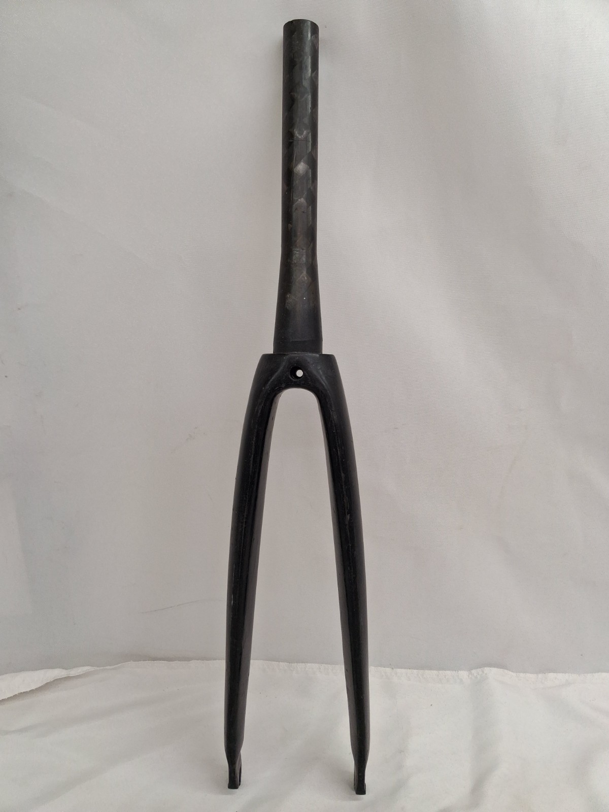 Black Carbon Fiber/Aluminum Bicycle Fork 300mm