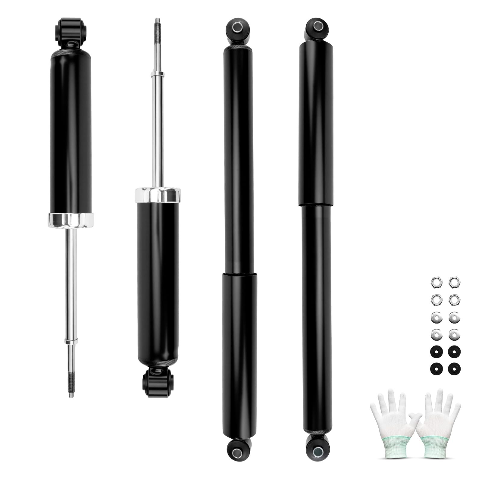 Torchbeam 4Pcs Frontrear Pair Complete Struts Shock Assembly For Dodge
