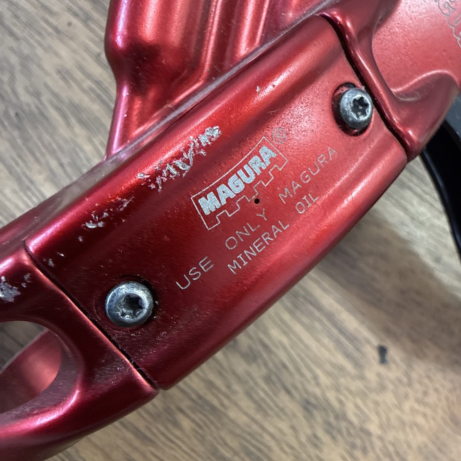 Magura Marta Hydraulic Disc Brakes Calipers Levers Red