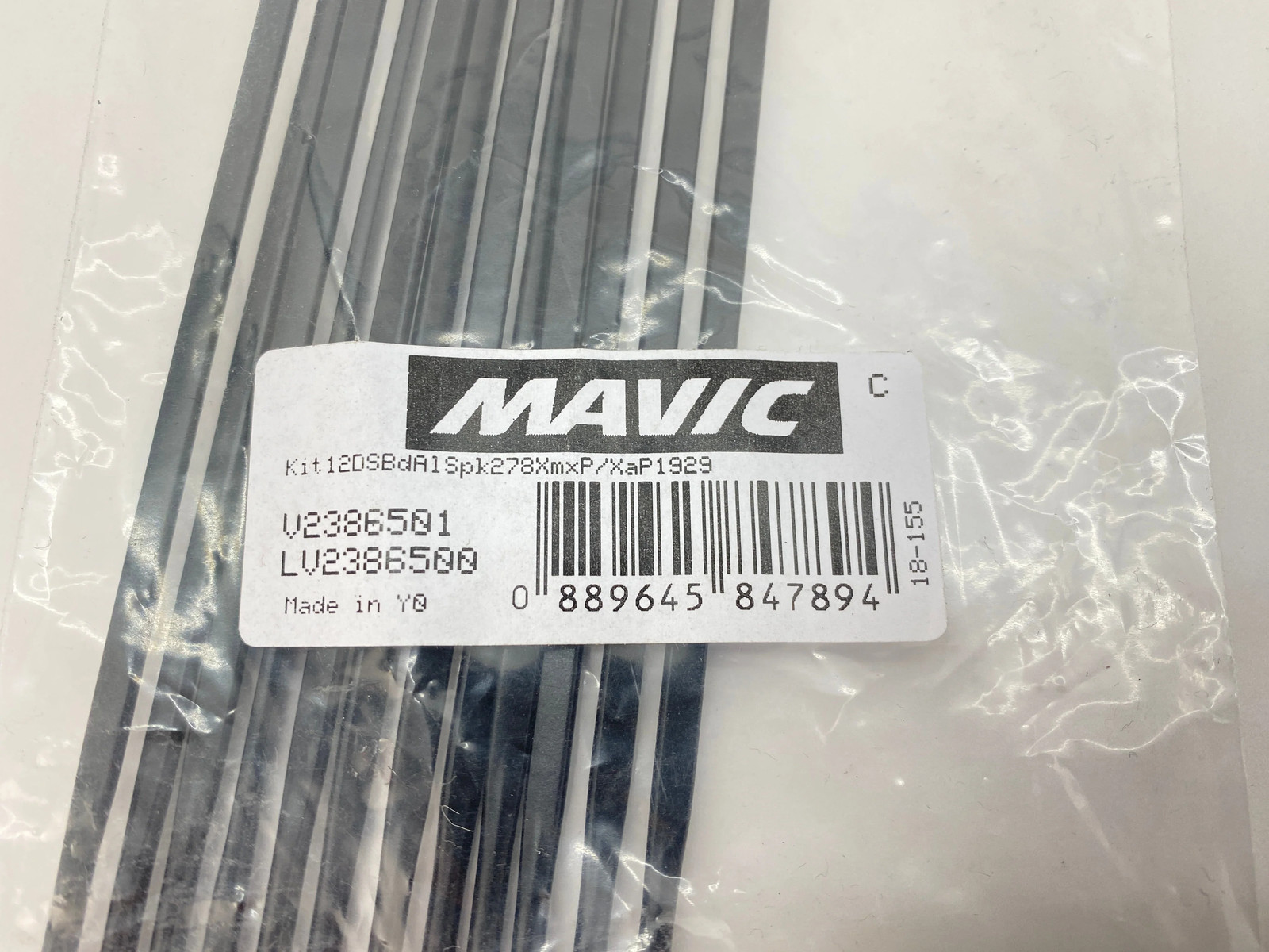 Mavic CrossMax Pro Spokes 278mm – Bag/12
