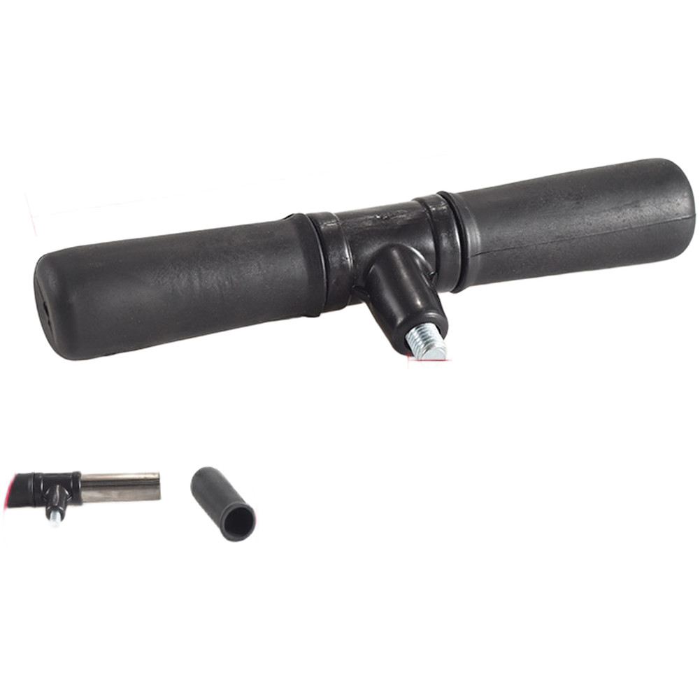 Bicycle Pump Handle Ergonomic Bicycle Grip Ergonomic Design Anti-slip Texture