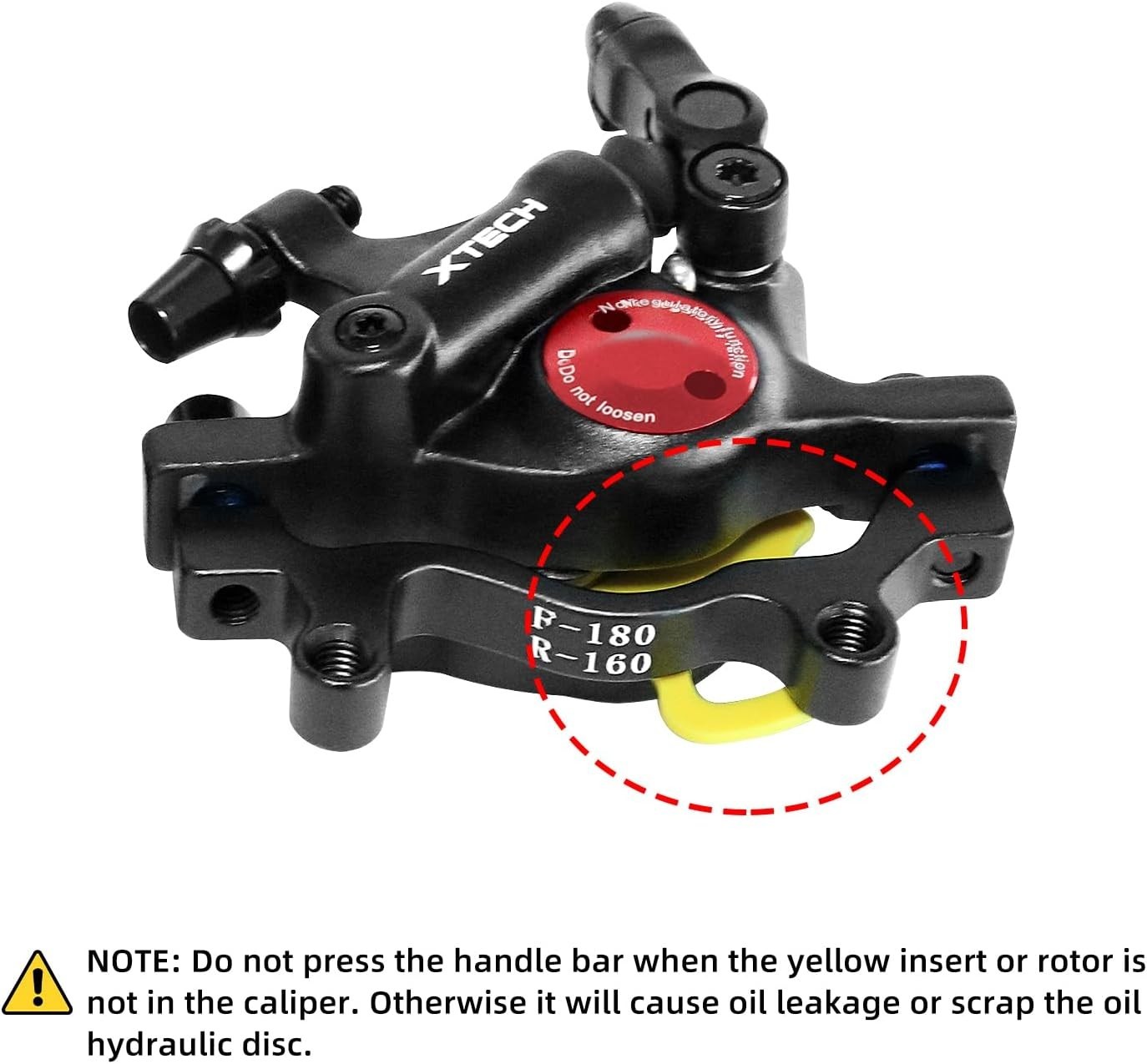 Z00M HB-100 Hydraulic Disc Brake Calipers Set MTB Bike Disc Brakes Front & Rear