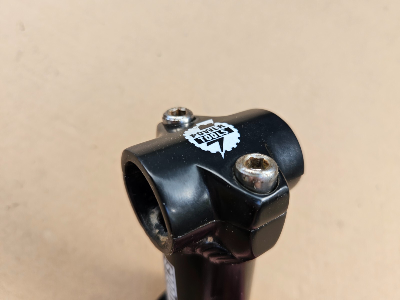 Power Tools 105mm Mountain Bike Riser Stem Threadless 1-1/8″ Black 25.4mm Clamp