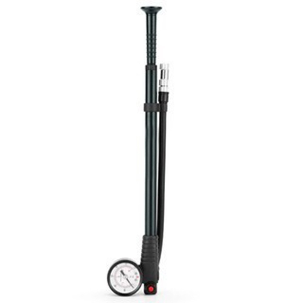 Portable Hand Pump for Mountain Bikes Inflates Tires Up to 300 PSI with Ease