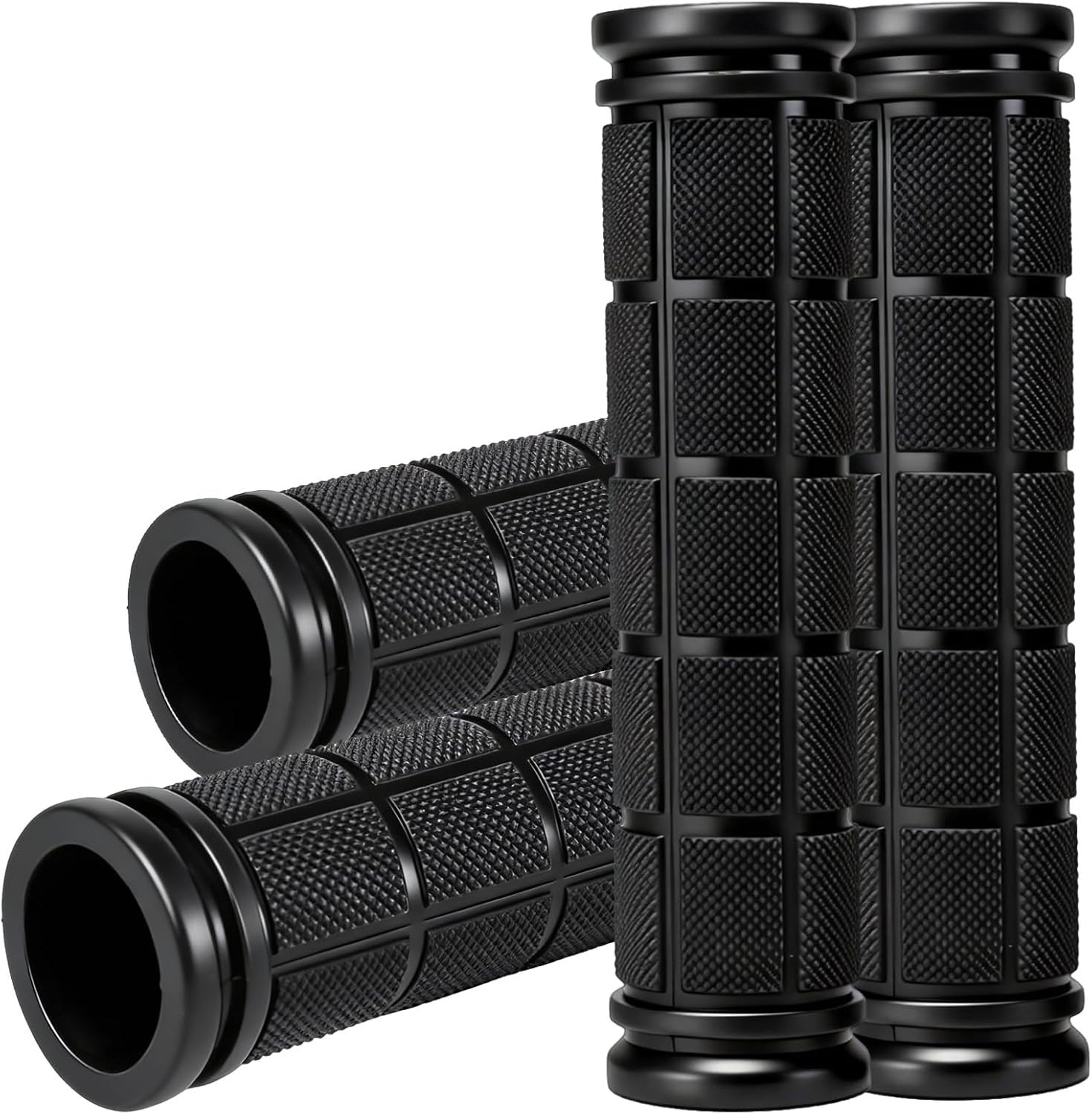 4 PCS Non-Slip Rubber Bike Handlebar Grips for Kids & BMX Bikes – Easy Install